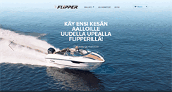 Desktop Screenshot of flipperboats.fi